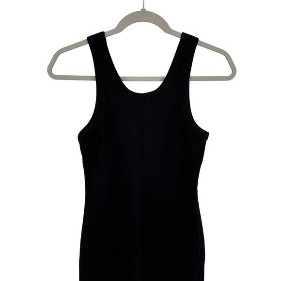 Everlane The Ribbed Tank Dress in black Size S NWOT - Picture 5 of 7